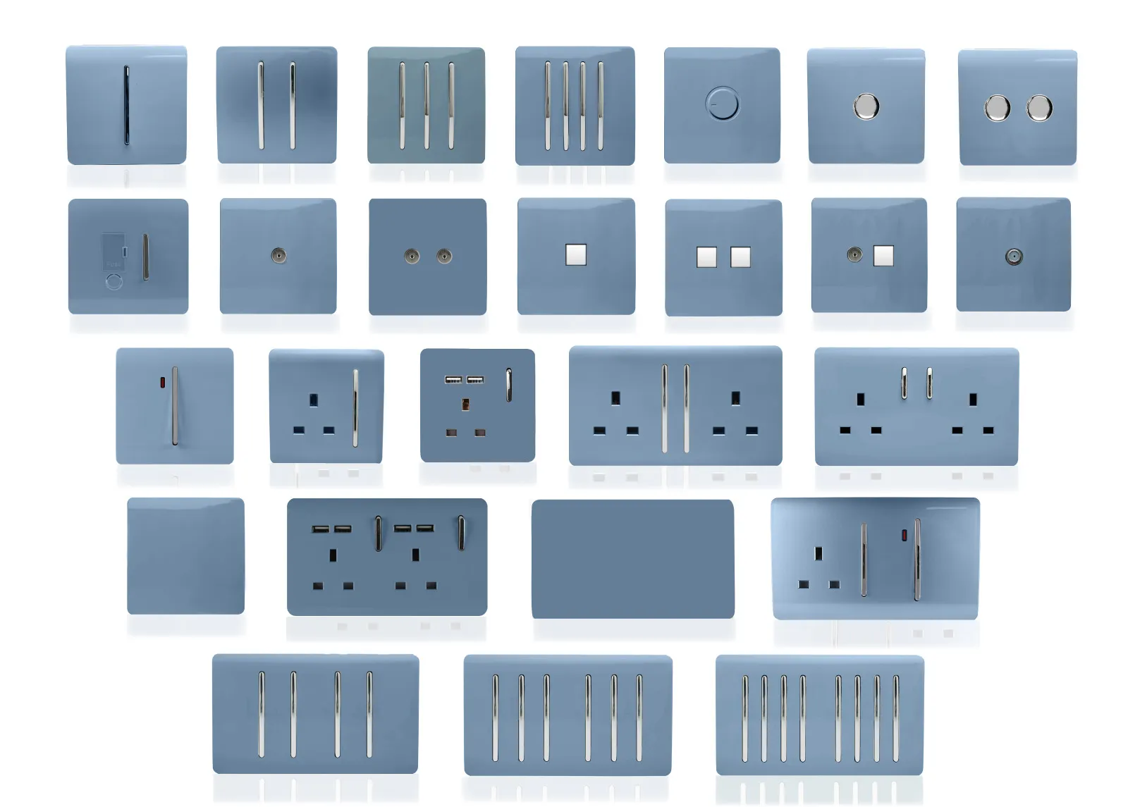 Sky Wiring Accessories Trendi Decorative Screwless Sky Wiring Accessories Trendi Decorative Screwless